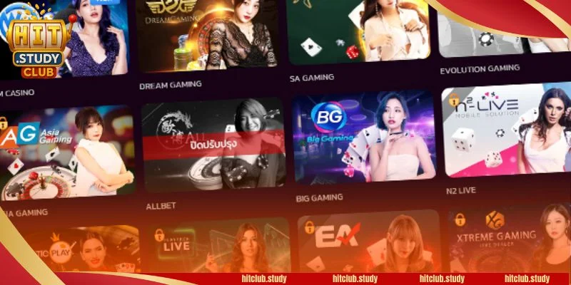 Đối tác Hitclub là những nhà phát hành game uy tín hàng đầu.